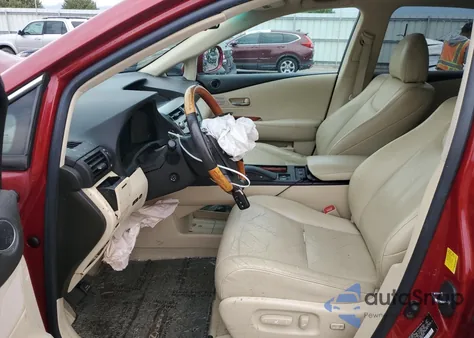 2010 Lexus Rx 350 from USA, damaged, VIN 2T2BK1BA6AC066084